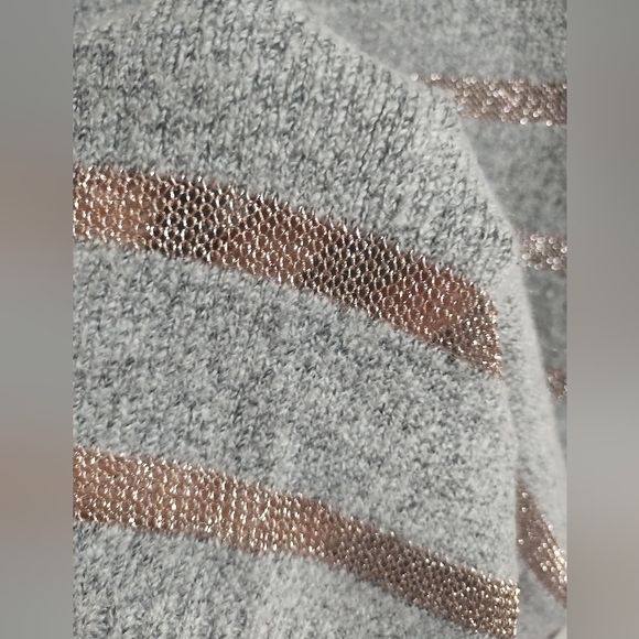 Lane Bryant mohair blend knit and metallic Sparkle Sweater Tunic sz 18/20 - Picture 2 of 6